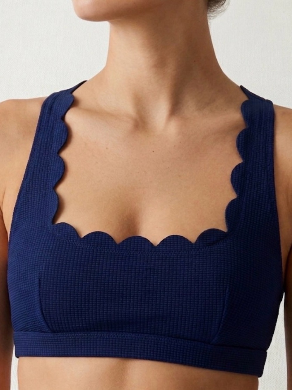 Marysia Serena top cross back detail.  Size S.